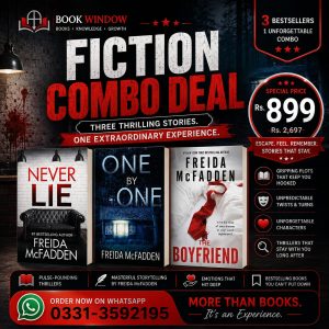 Freida McFadden Fiction Thriller Combo 3 Books Set – Never Lie, One by One & The Boyfriend
