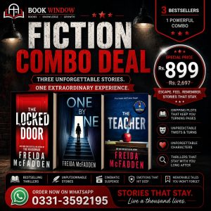 Freida McFadden Fiction Thriller Combo 3 Books Set – The Locked Door, One by One & The Teacher